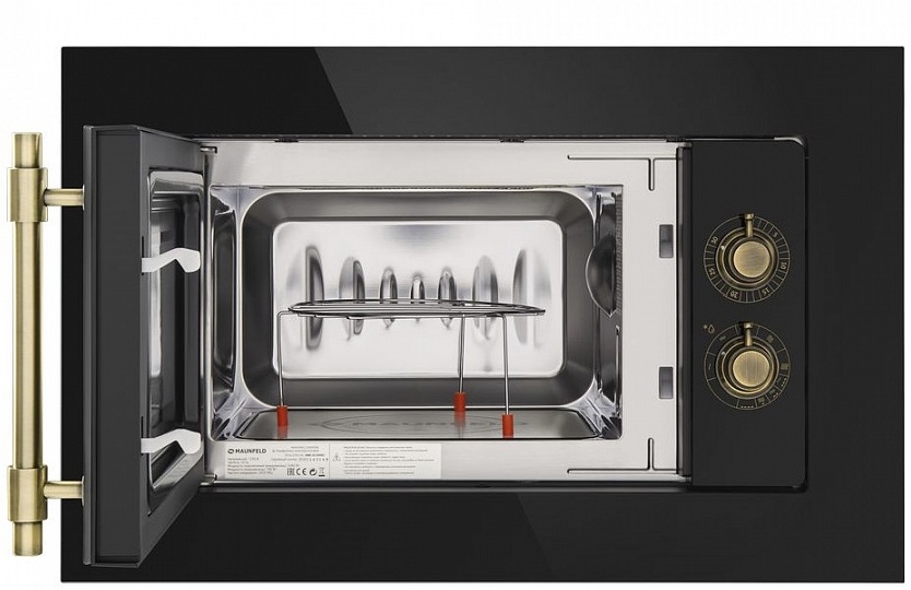 Микроволновая печь Maunfeld JBMO.20.5GRBG встраиваемая, черная