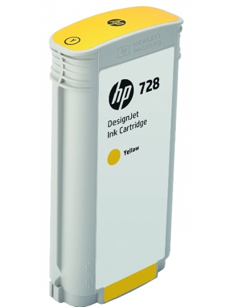 Картридж HP 728 F9J65A желтый