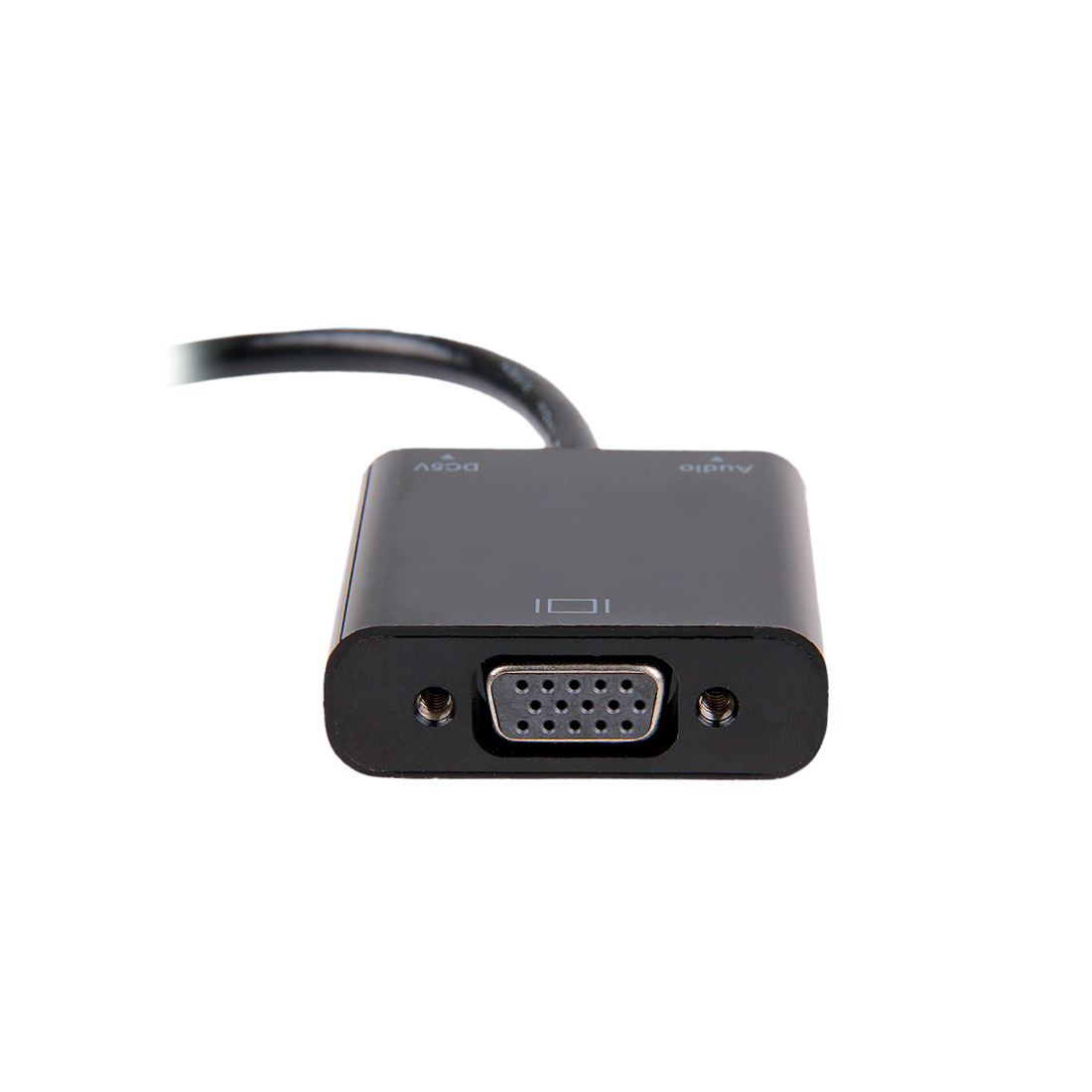 Переходник iPower HDVGAB, HDMI-VGA, черный