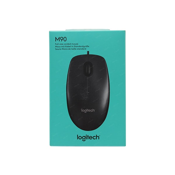 Мышь Logitech M90, серый, USB